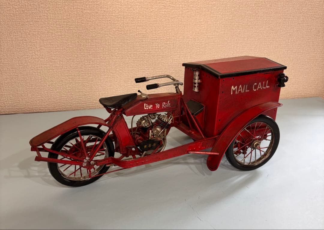 ＜郵便車＞（時代を築いた働く車ブリキ頒布会）#⑦