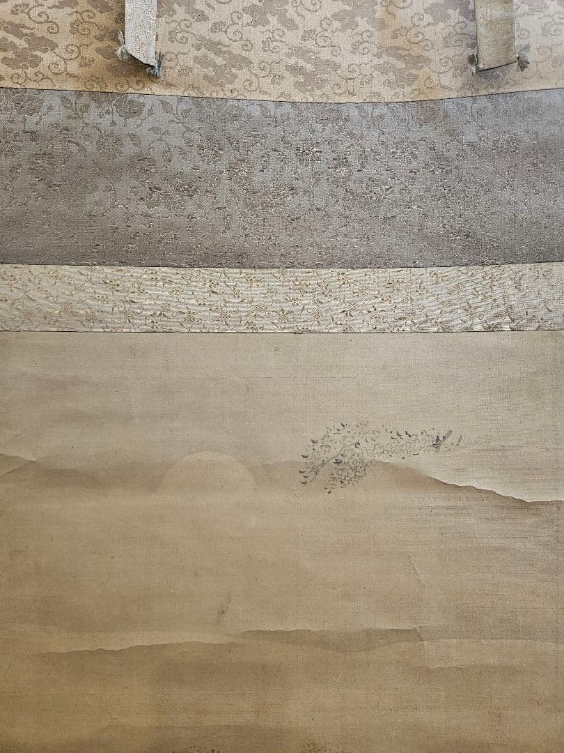 速水松琴 「児島高徳之図」 逆境に屈せぬ忠義の精神 絹本 逸品 掛軸