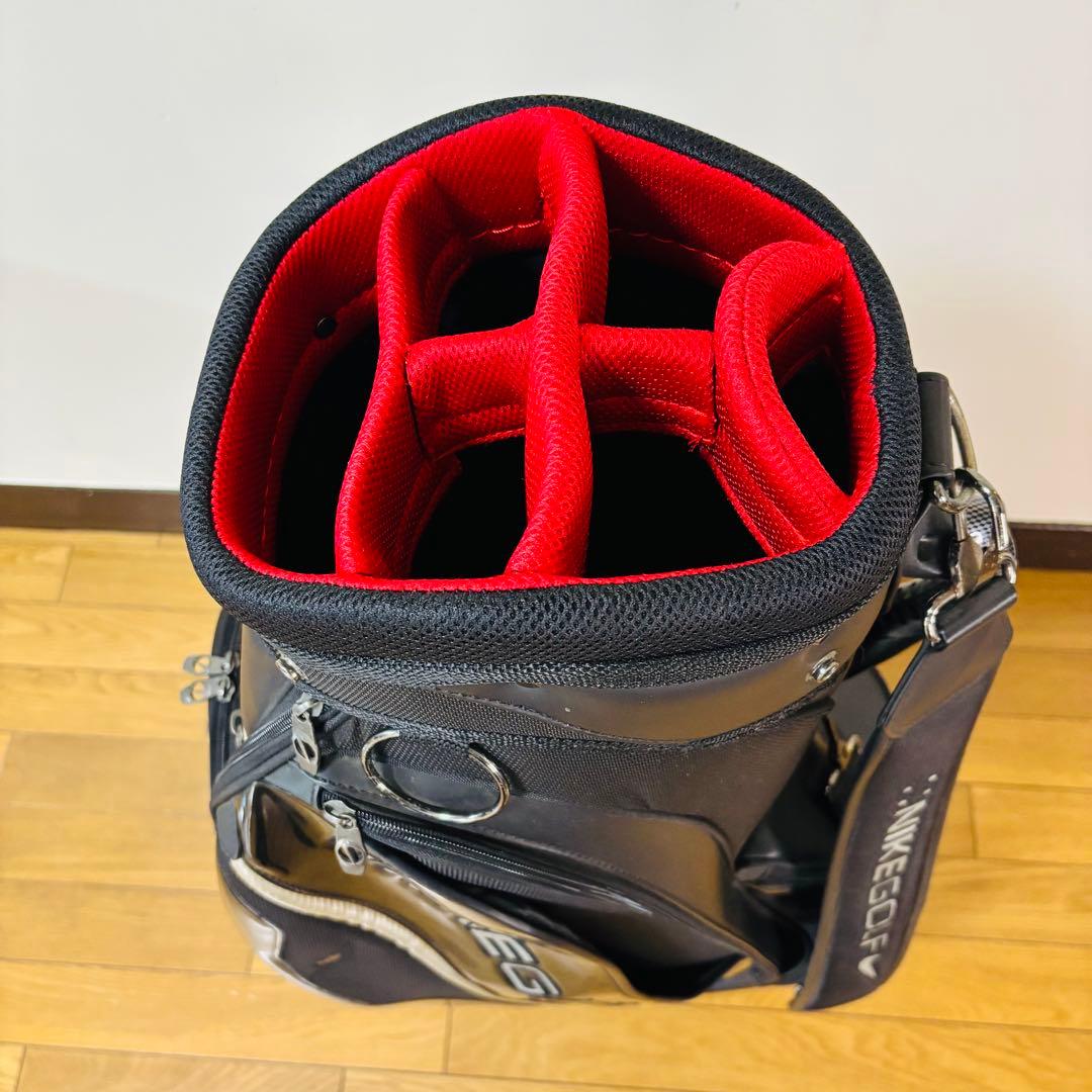 【希少品】NIKE ゴルフ　キャディバッグ　6分割　送料込み