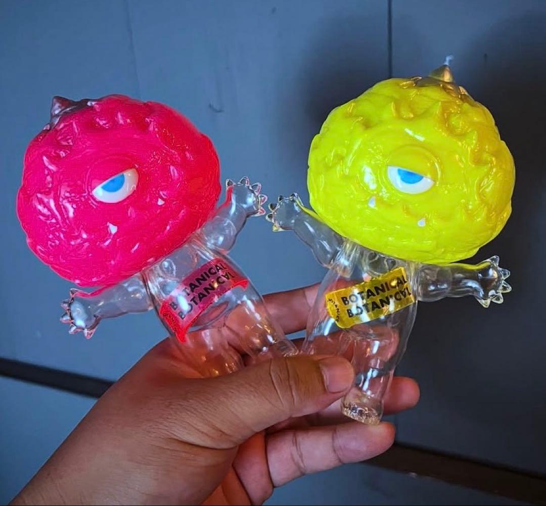 最終値下げtendobotanical 痛丸 アガベ ソフビQP付き蓄光イエロー