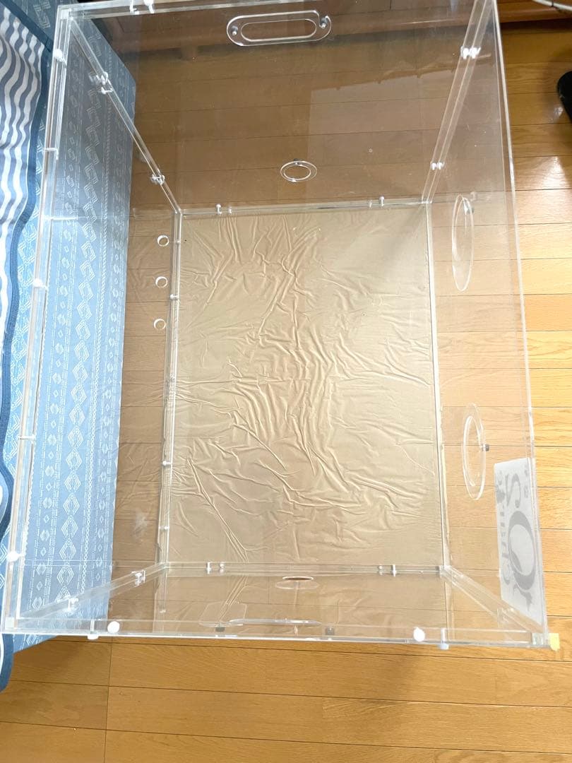 O2 Charge 通気口付き　アクリルケージ ペット用