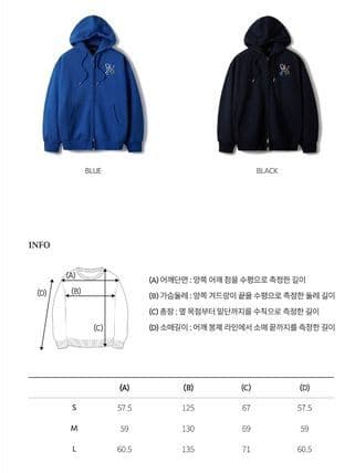 WHO.A.U X QWER カリフォルニア パーカー　ブルー　HINA