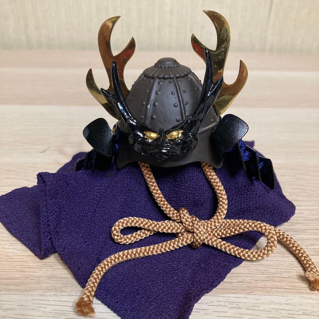 名工 甲冑師 加藤一冑 作　豊臣秀次　「獅子噛鹿角兜」