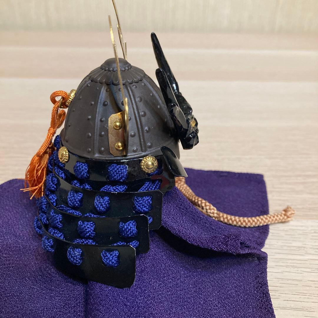 名工 甲冑師 加藤一冑 作　豊臣秀次　「獅子噛鹿角兜」