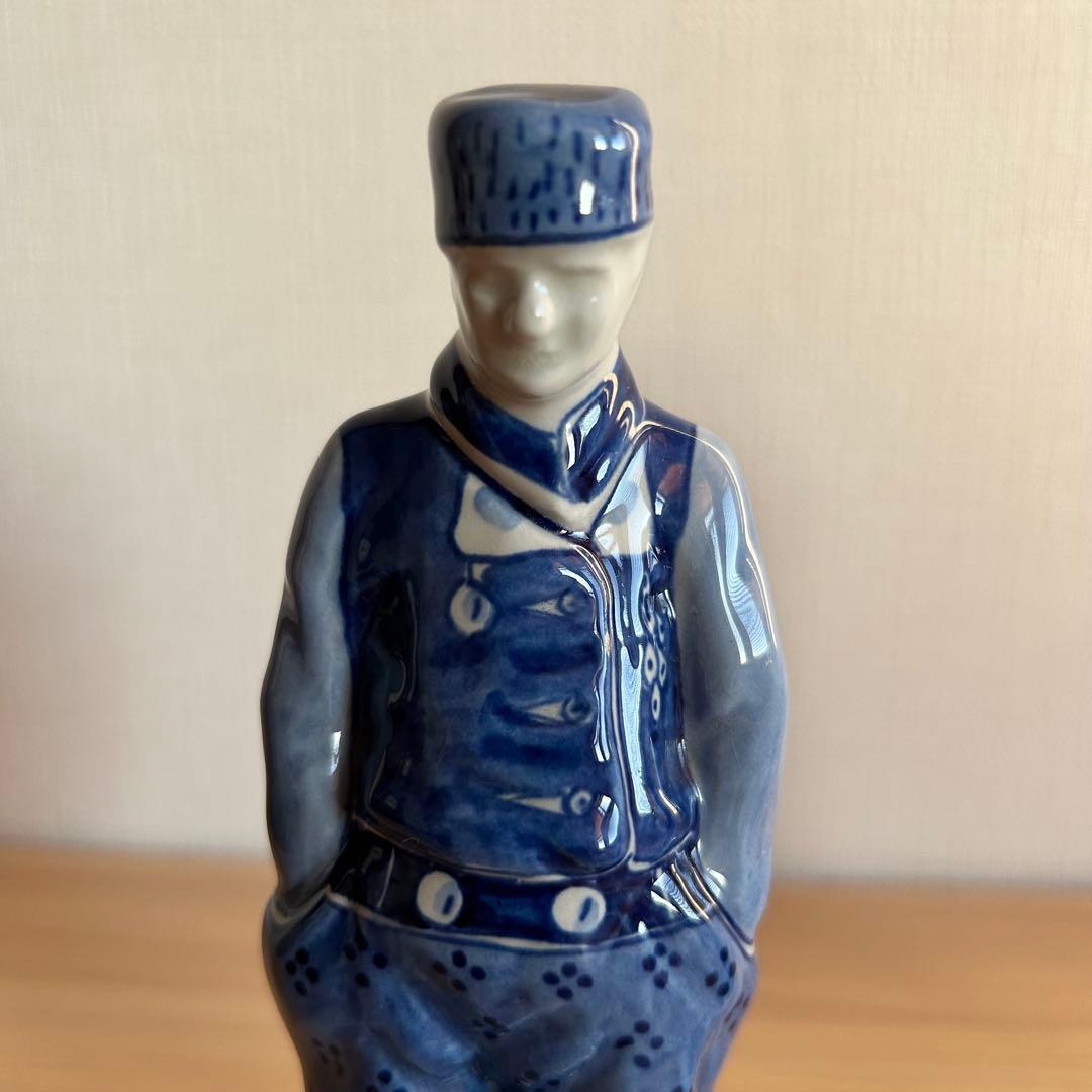 オランダ製 DELFT ロイヤルデルフト　ファーマーと妻　フィギュリン