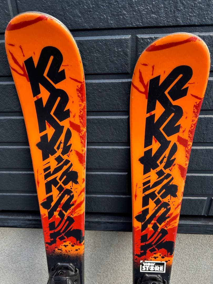 K2 JUVY 129cm 子供用 ツインチップ　フリーライド　スキー