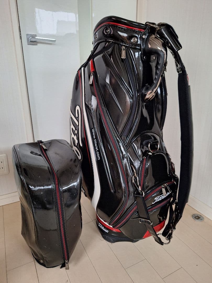 Titleist 3点式キャディバッグ ツアーバッグ プロモデル　タイトリスト