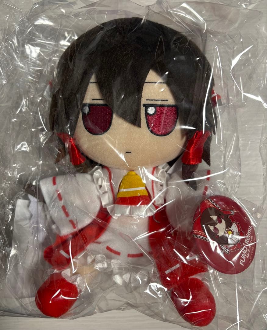 東方ぬいぐるみ 霊夢 魔理沙 香霖堂 特典缶バッジ付き ギフト