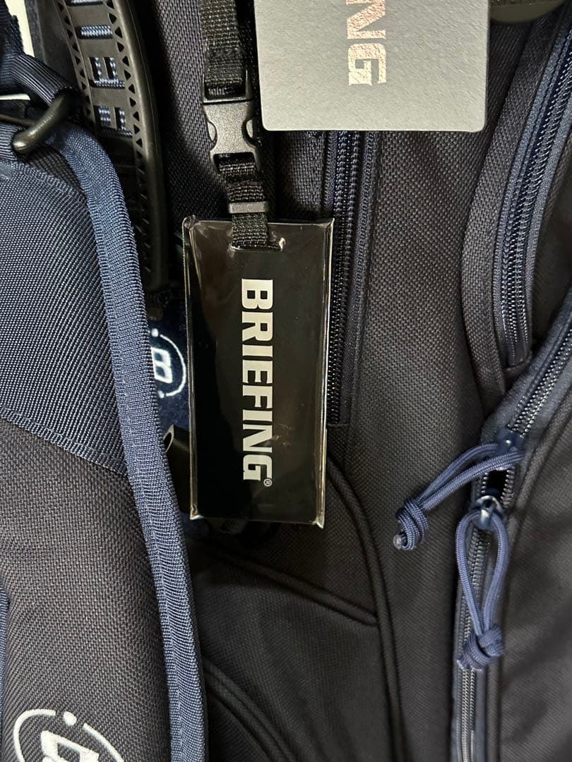 新品未使用 CR-4 #04 ネイビーBRIEFING キャディバッグNAVY