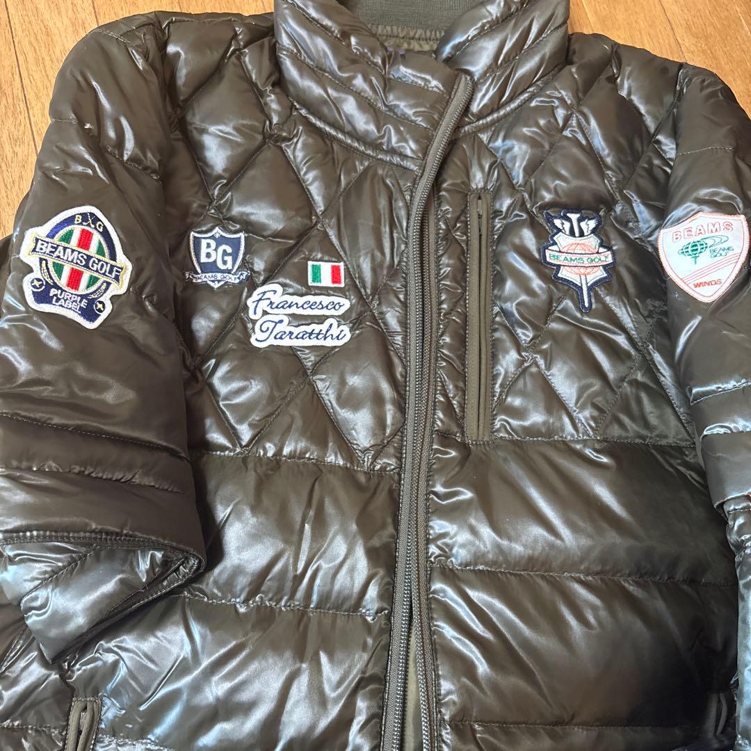 ★超美品★ 定価42.900円■BEAMS GOLF 2WAY ダウンブルゾン