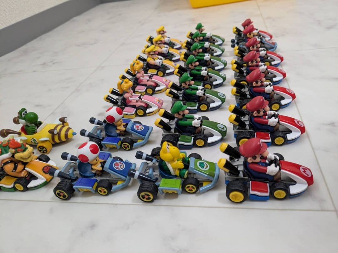 マリオカート ミニカーセット 23台