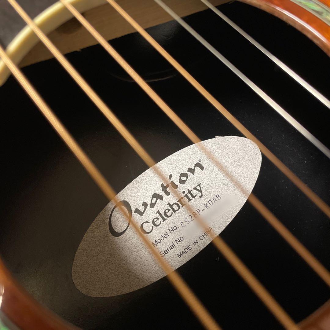 Ovation CS28P-KOAB オベーション アコギ エレアコ