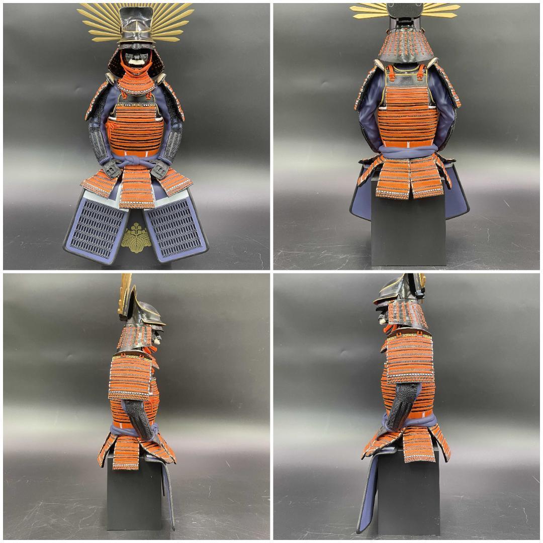 美品 丸武産業 戦国大甲冑人形 豊臣秀吉 鎧兜 武将フィギュア 金扇立物