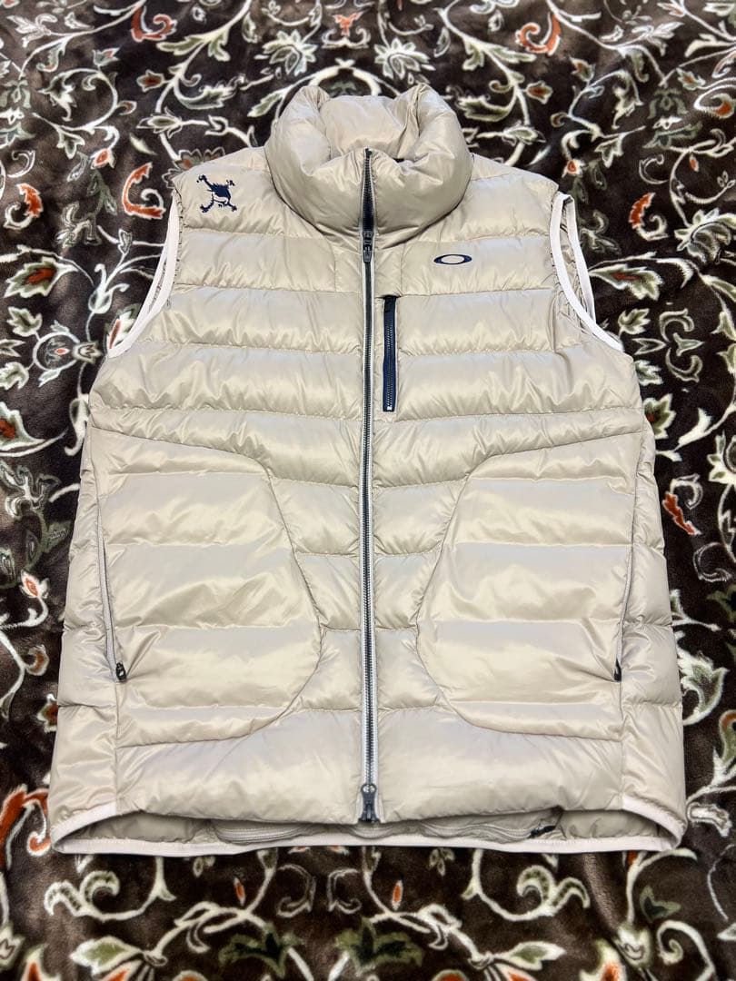Oakley ベージュ ダウンベスト XL