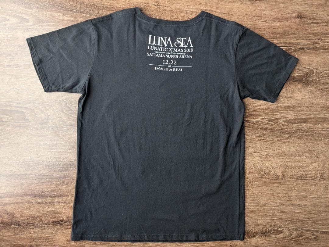 LUNA SEA 2018 X'mas IMAGE or REAL 復刻Tシャツ
