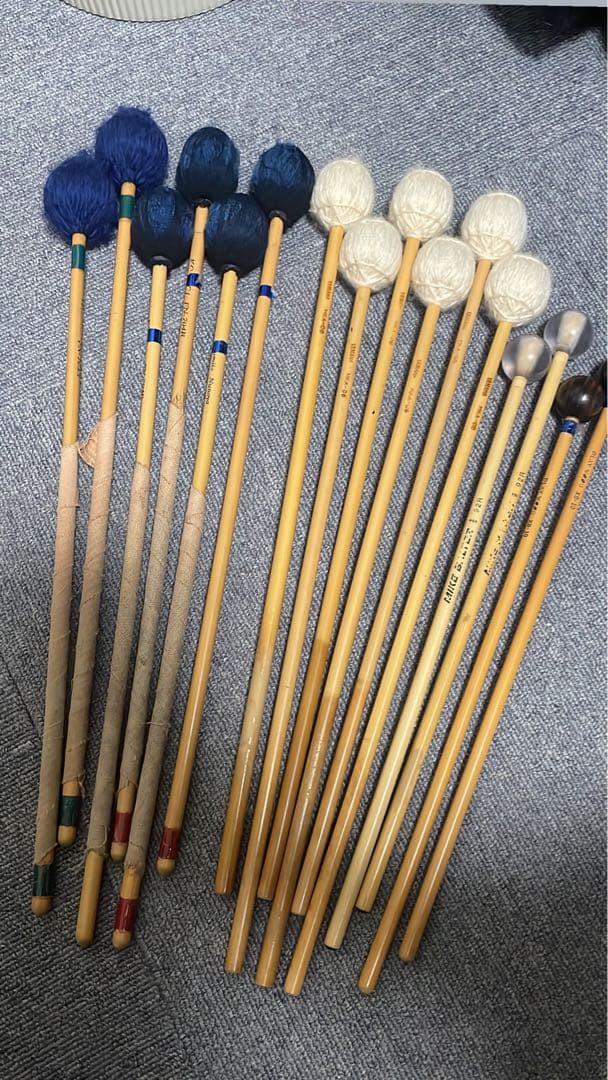 打楽器用マレットセット 複数本まとめ売り