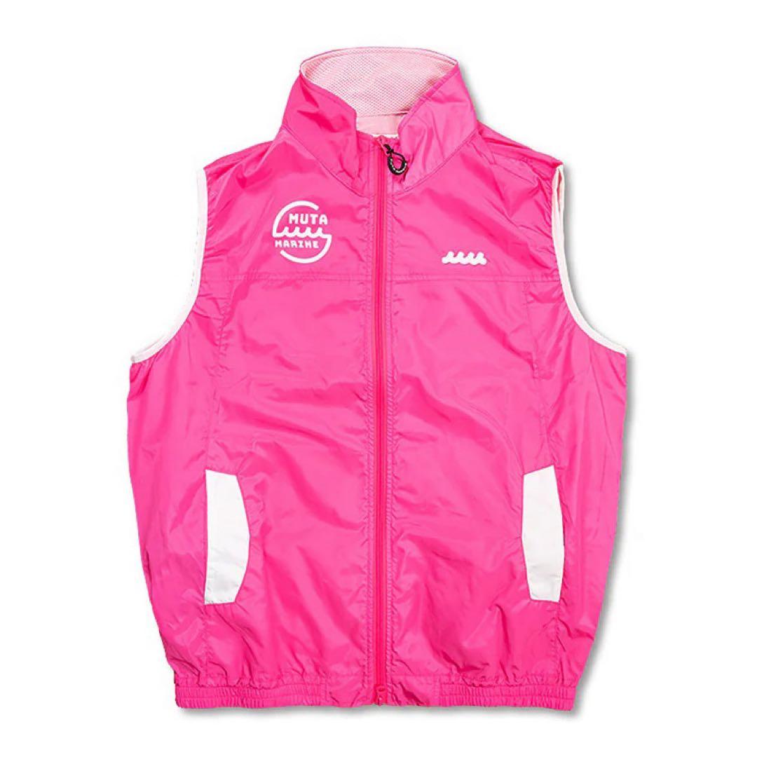 ムータマリン　muta marine 空調服　ピンク　ベスト　ゴルフウェア