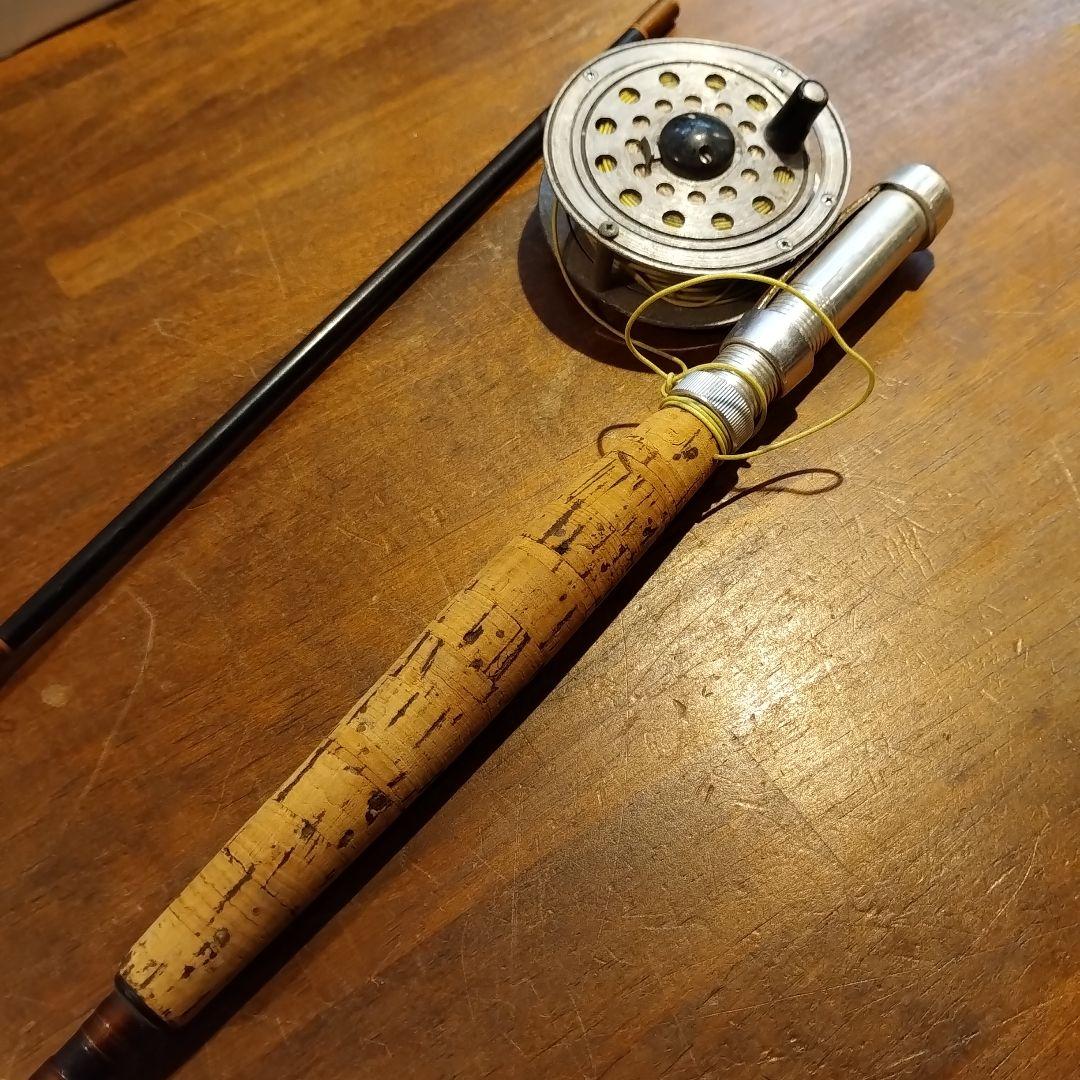 シェイクスピア エクセレント2　1503フライロッド リールセットオールドロッド