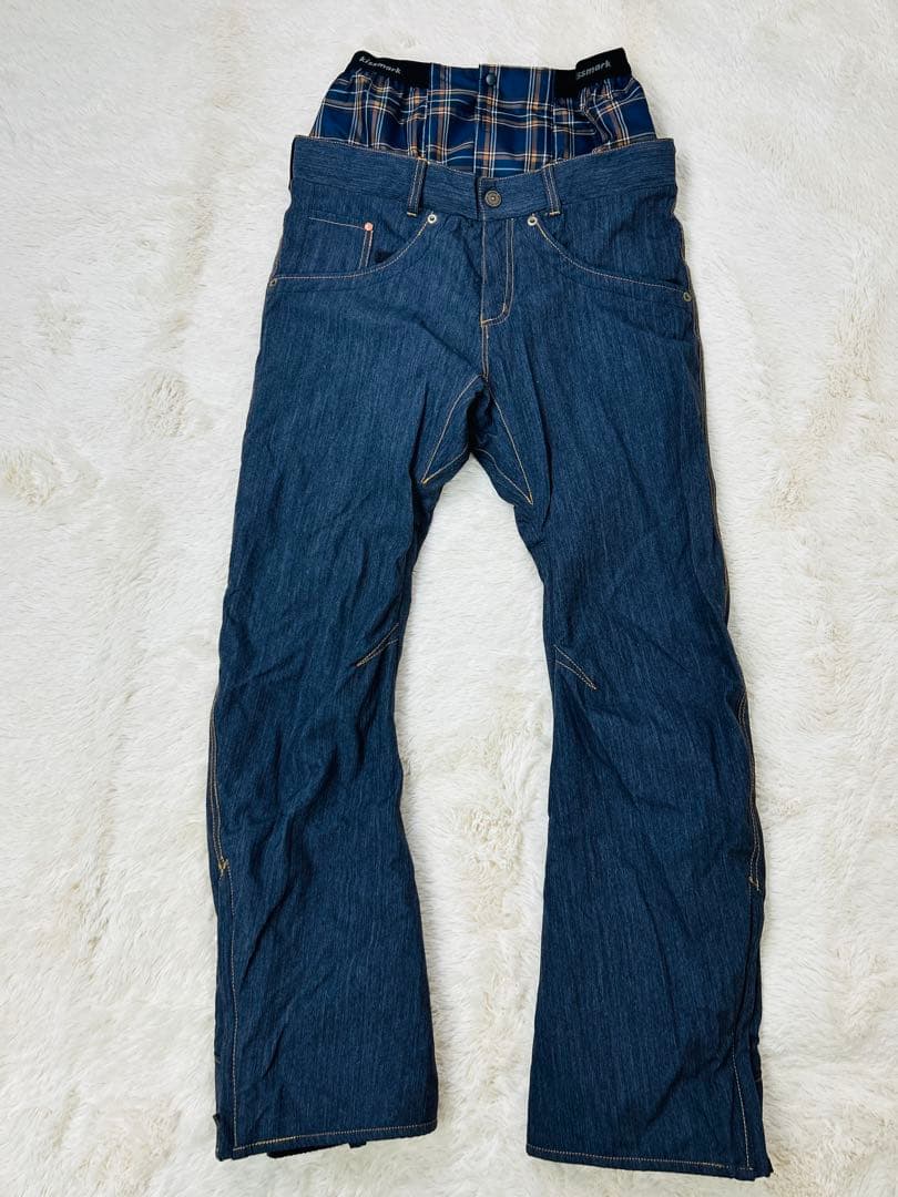 DESCENTE kissmark スキー スノーボードウェア 上下セット M