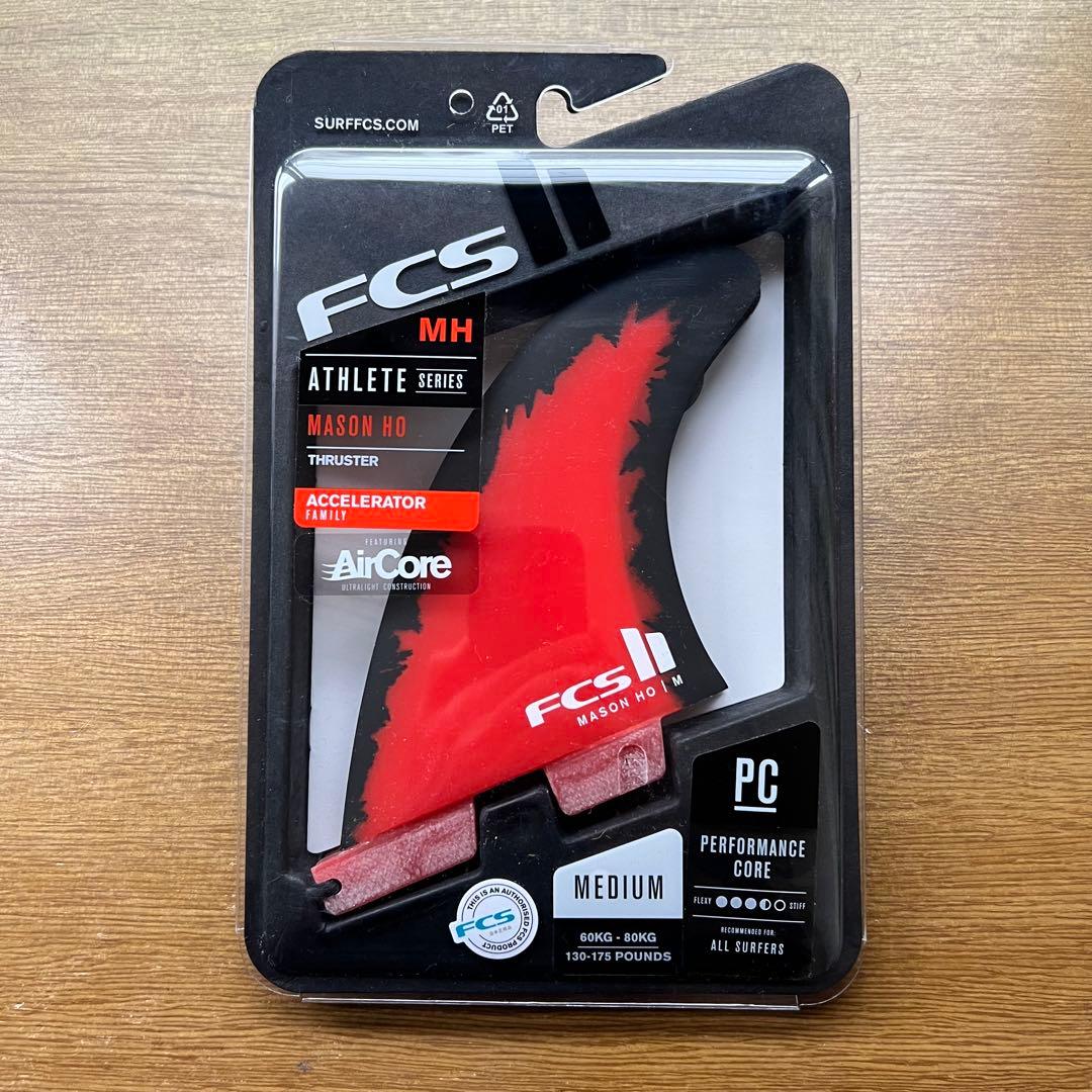 FCS2 FCS fin MHメイソン ホー M トライフィン 赤 コードレッド