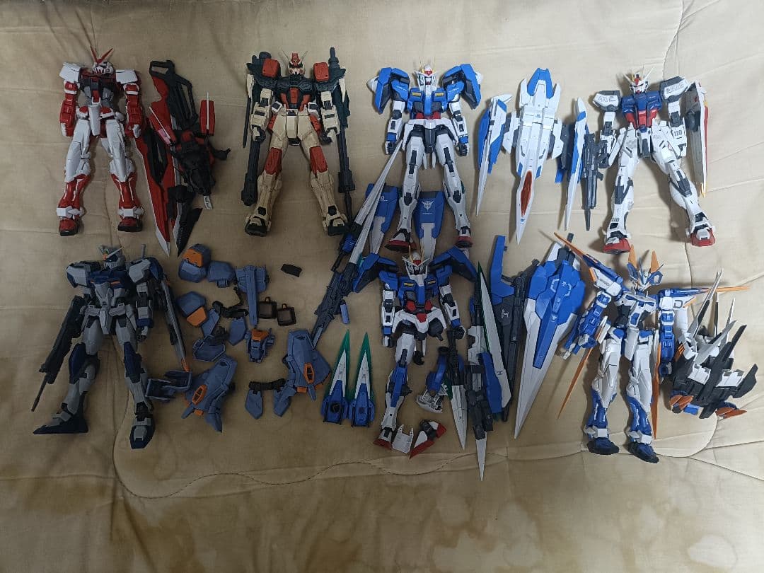 の*ま様 ガンプラ　まとめ売り　ジャンク　ガンダム　組み立て済み
