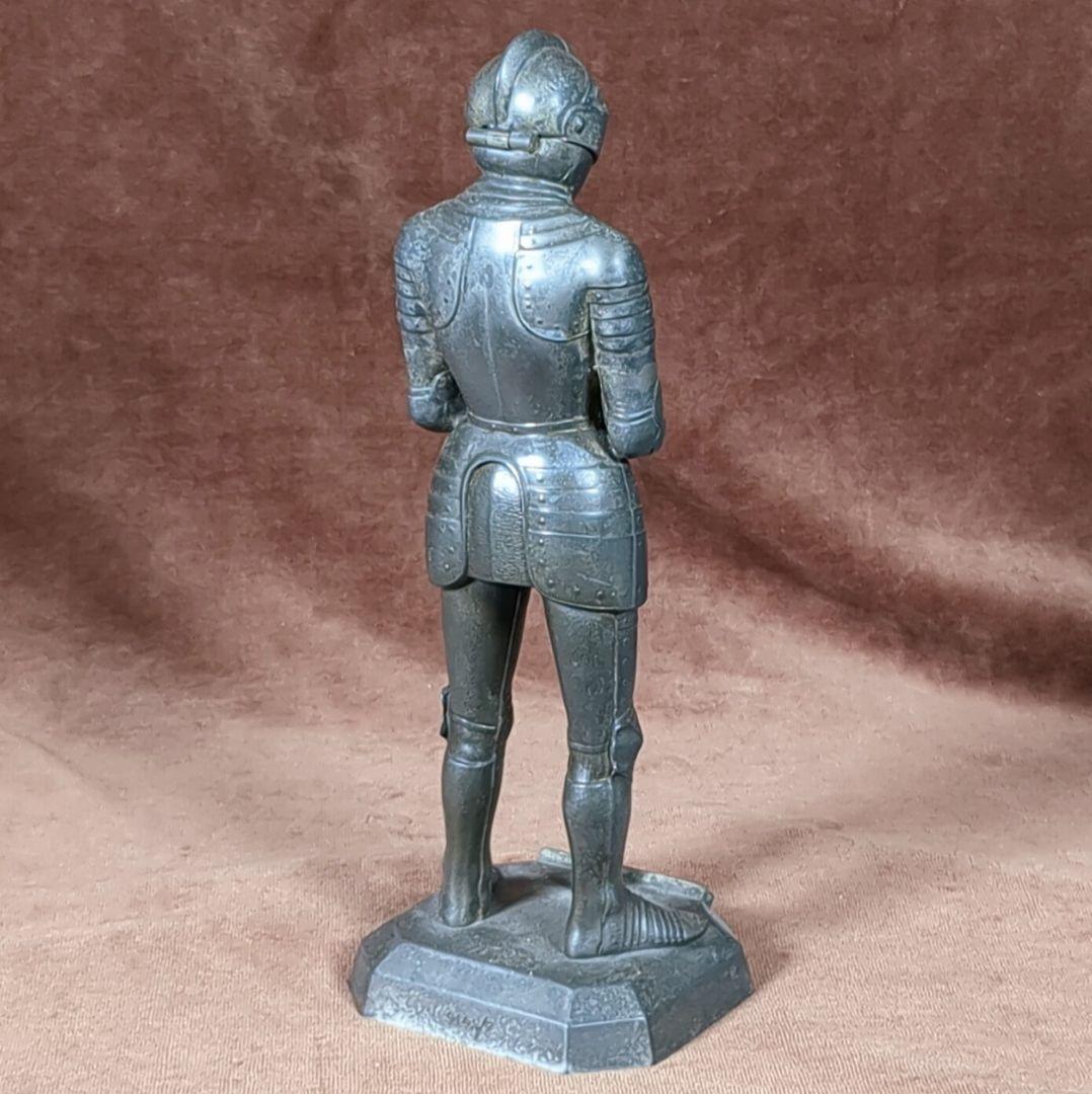 西洋騎士 スタチュー オイルマッチ（？）アンティーク雑貨