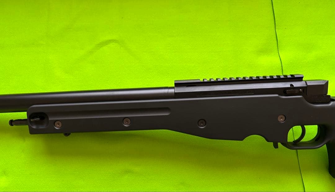 （赤色）東京マルイ エアガン L96 AWS ブラック