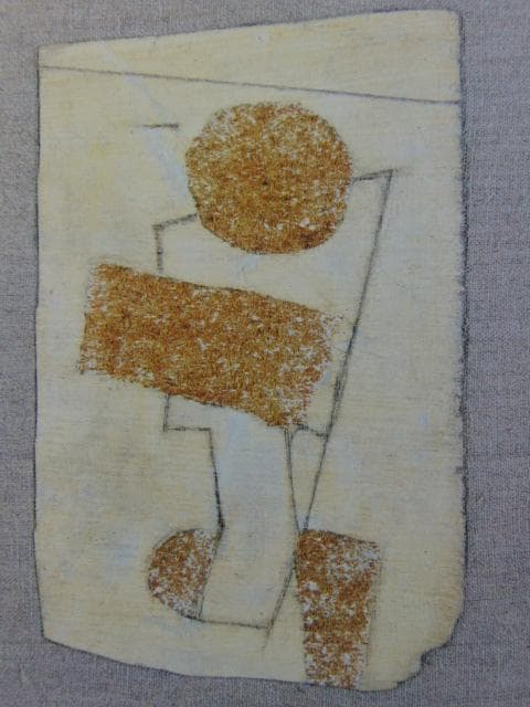 Pablo　Picasso、ワイングラス、希少な額装用画集より、新品高級額装付