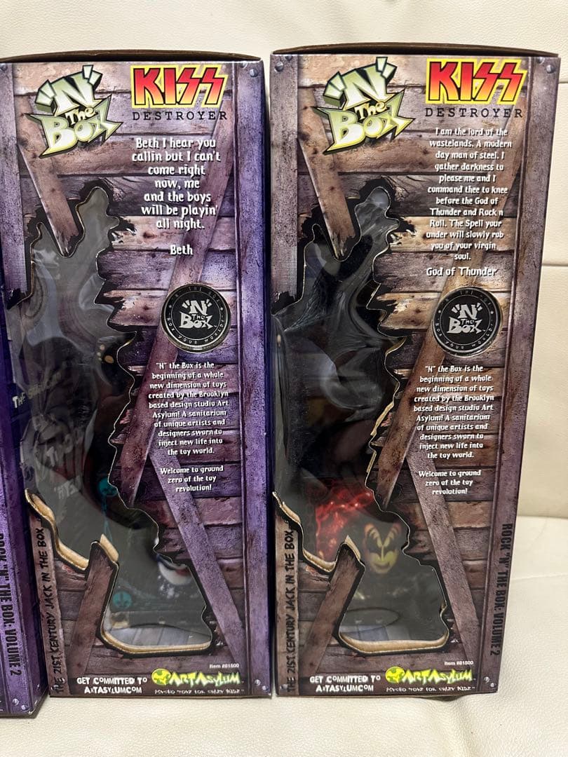 KISS DESTROYER フィギュア4体セット