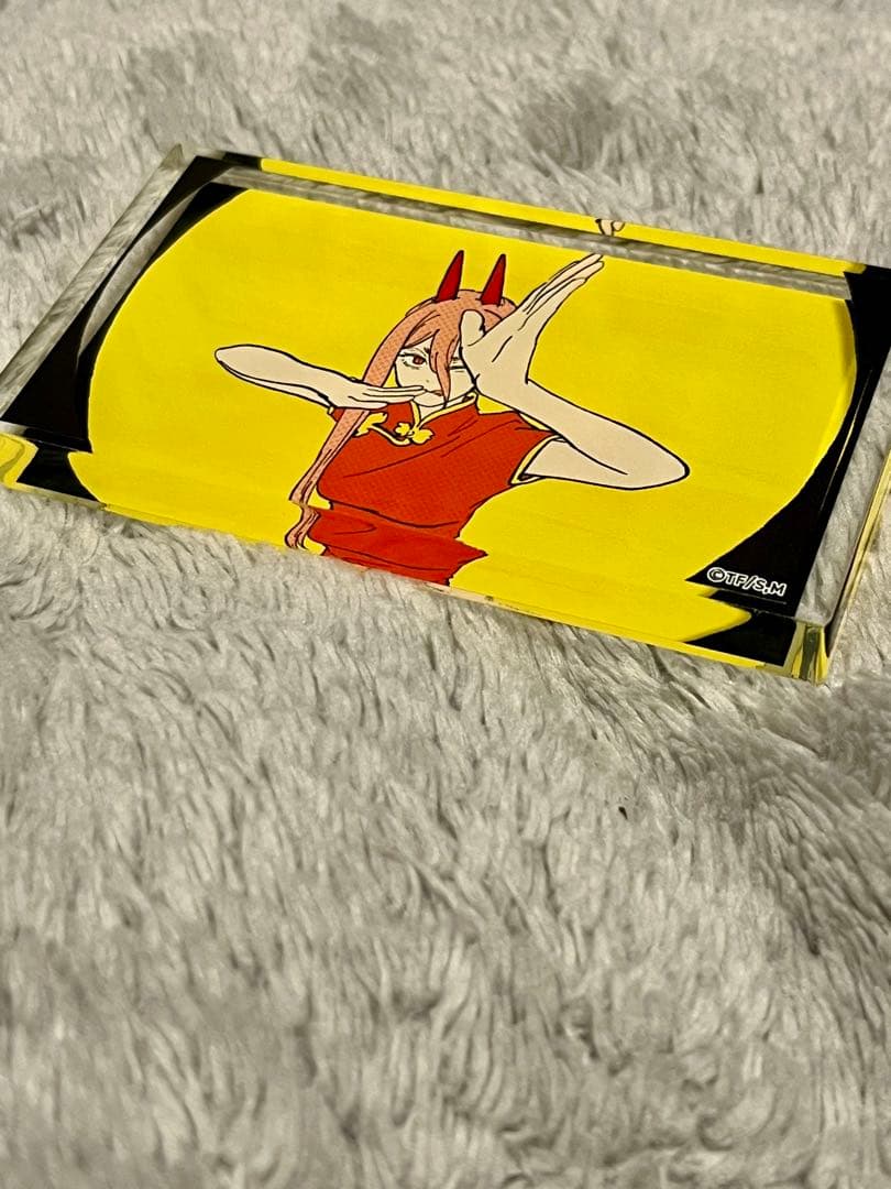 チェンソーマン パワー トレーディングアクリルブロック　おまけ付き