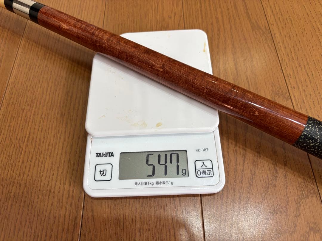 【希少6剣/ケース付】JOSSプレイキュー E02902 貝インレイ19.3oz