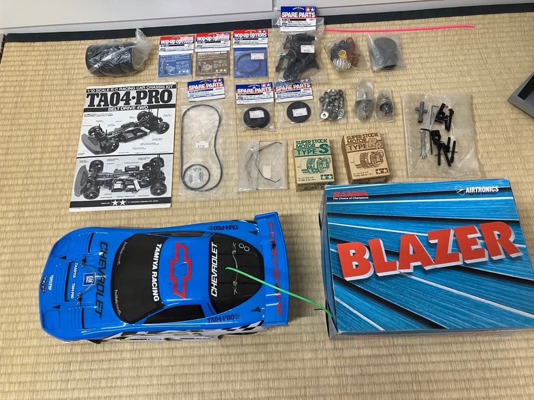 タミヤTA-04 PRO OP多数プロポアンプサーボ付き【大幅値下げ】