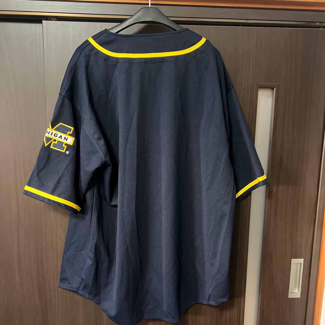 ミシガン　ベースボールシャツ