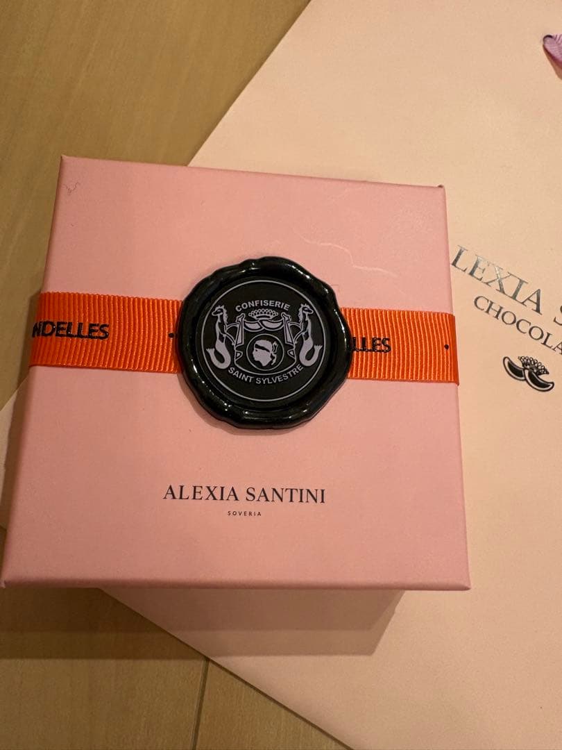 サロンデュショコラ　アレクシアサンティニ　オランジュシトロンショコラ　田中みなみ