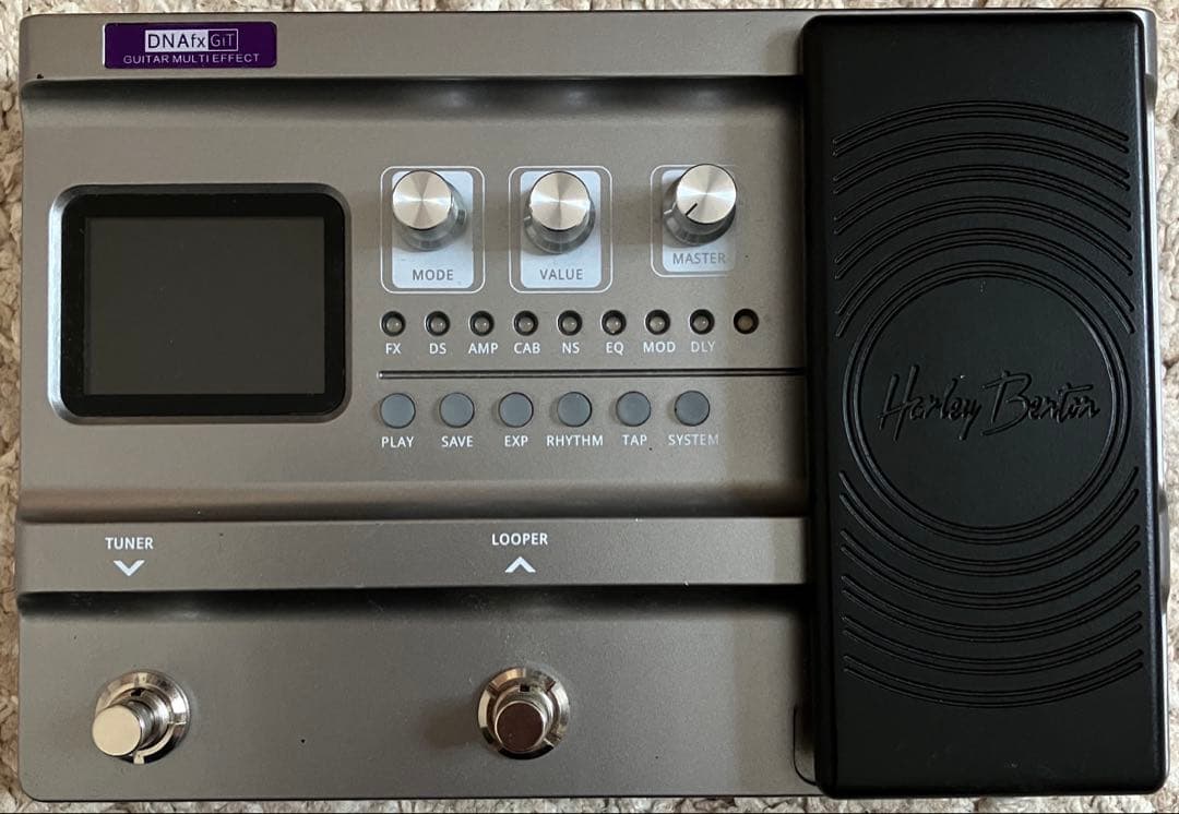 Harley Benton DNAfxGiT マルチエフェクター