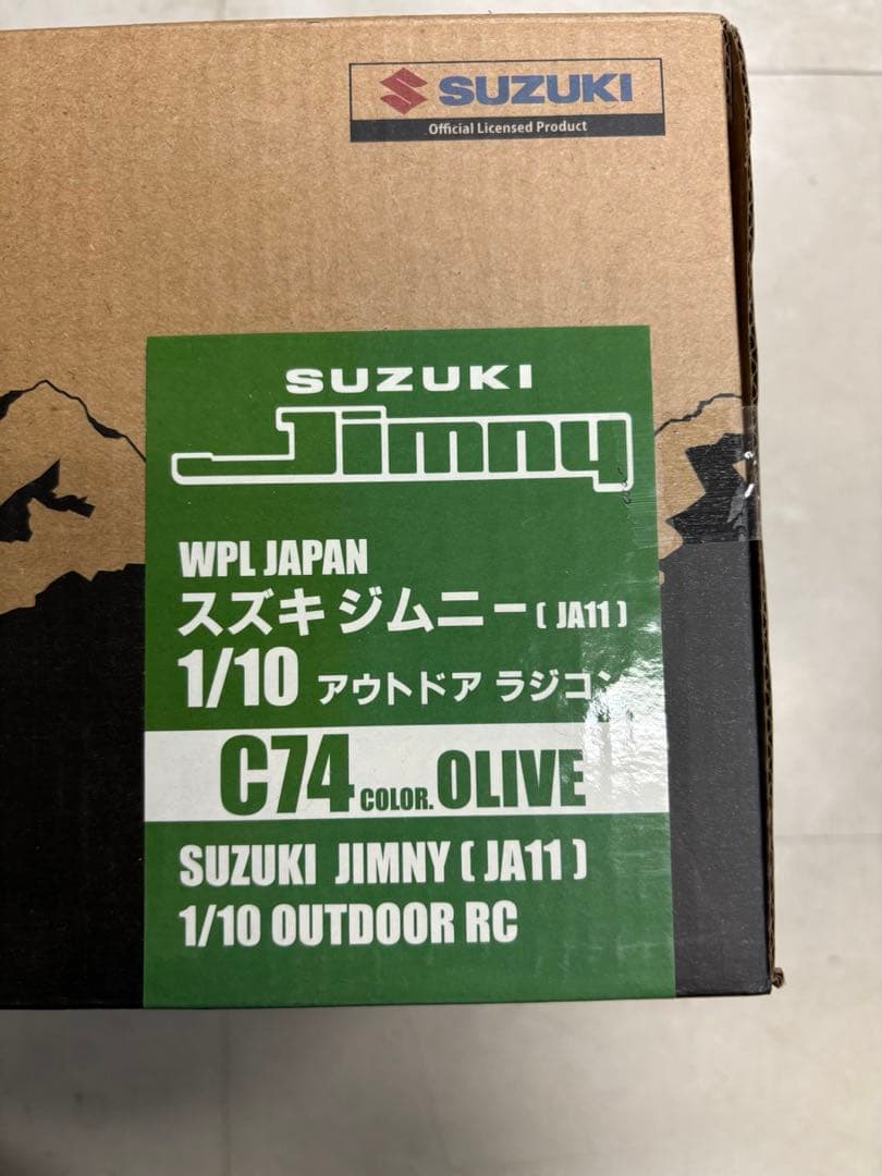 WPL C-74 1/10 4WD ジムニー オリーブ