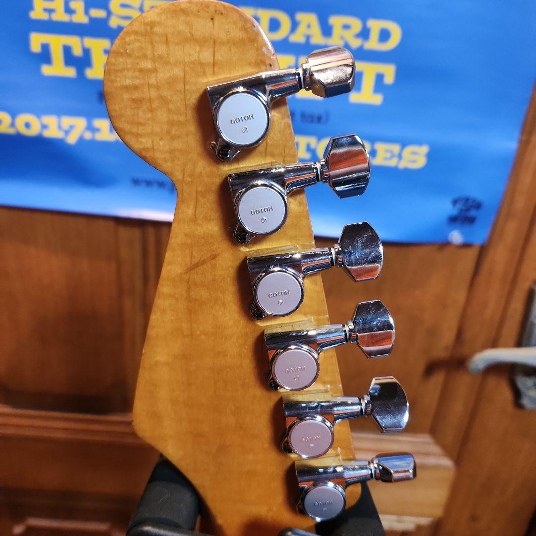 ラッカー塗装 ストラト コンポーネント ギター