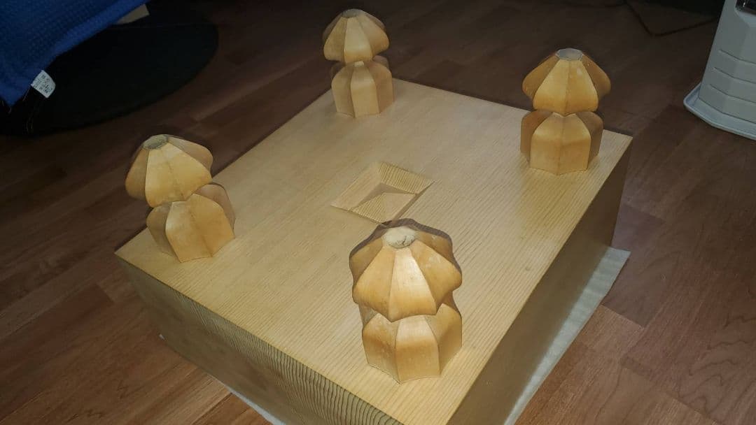 碁盤　柾目（一枚板）