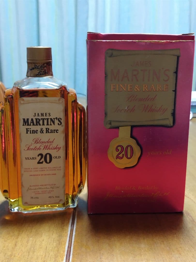 JAMES MARTIN'S 20年 ブレンデッドスコッチウイスキー