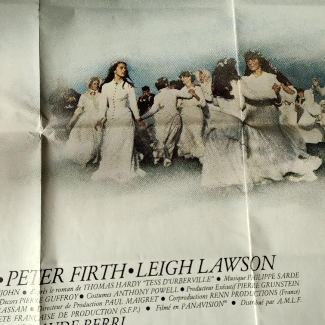 映画『テス』本国フランス版メトロサイズオリジナルポスター　フェラッシのデザイン