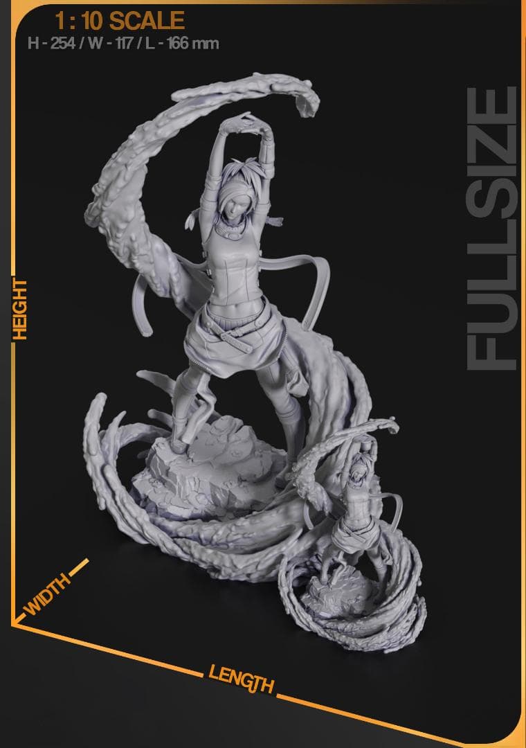 1/10 未塗装未組立 フィギュア ガレージキット FF