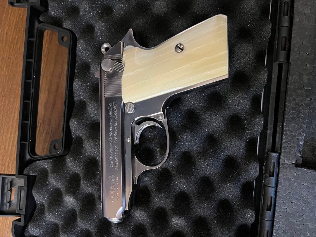 マルゼン　ワルサーPPK/S ムービープロップシリーズ　ステンレス