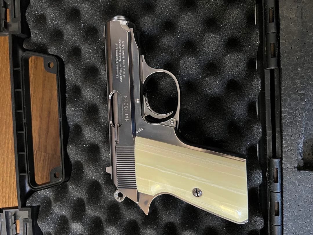 マルゼン　ワルサーPPK/S ムービープロップシリーズ　ステンレス