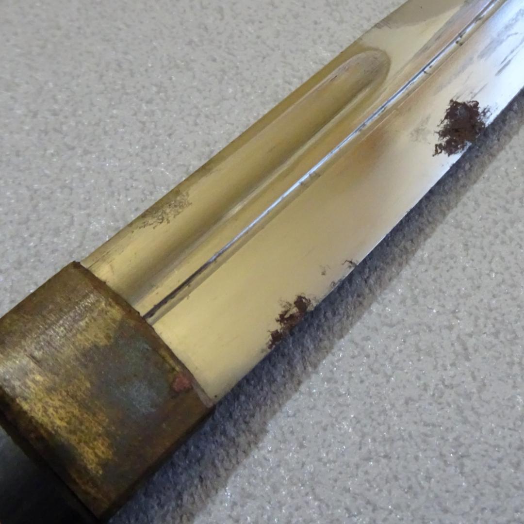 ヴ*ミ様 菊一文字 　ナイフ　全長：約21cm　　武具　短刀