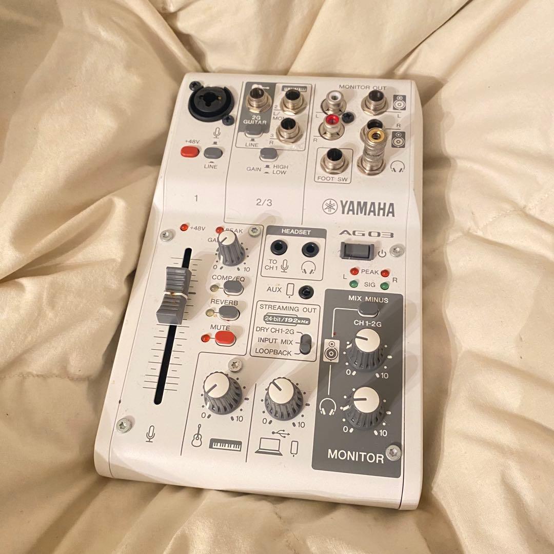 Yamaha AG03 MK2 ライブストリーミングミキサー 本体