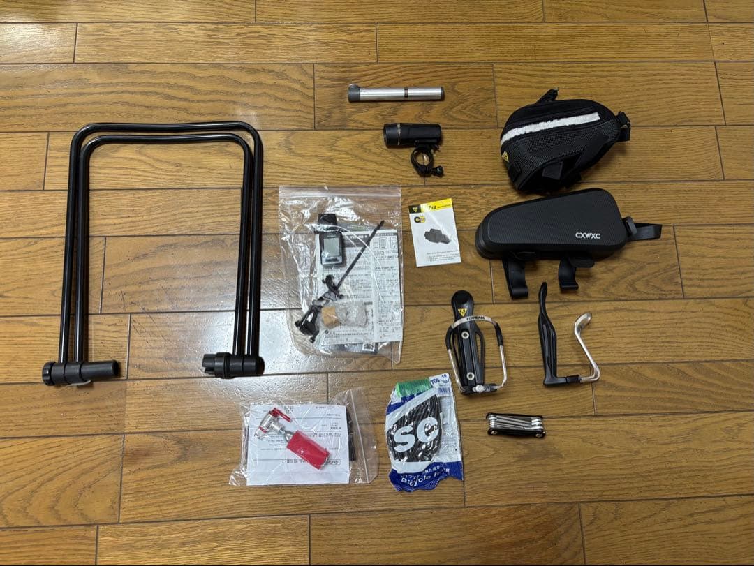 ANCHOR ロードバイク+部品セット