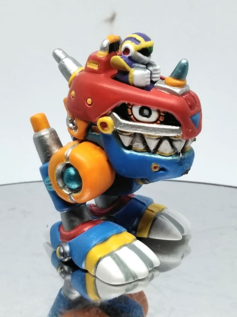 「希少品」ロックマンX フィギュア REX-2000マッドジョーイ消しゴム塗装品