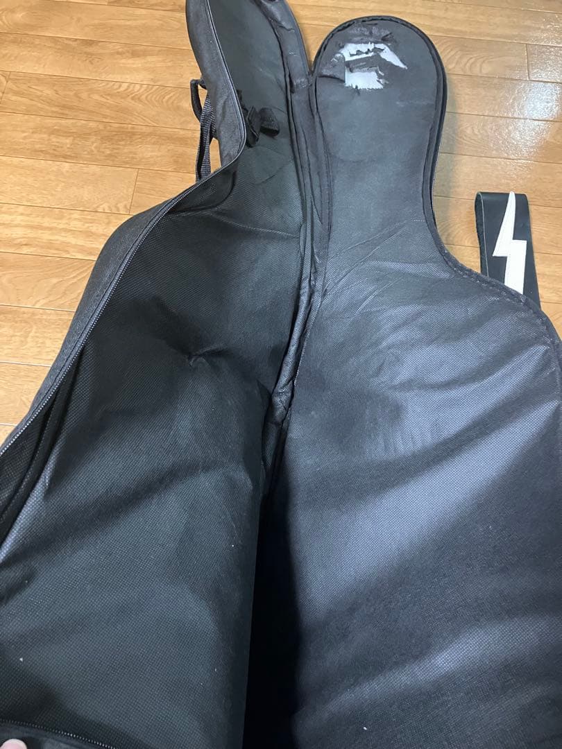 ギター　アリアプロ2 ピック　弦　付き　動作未確認　ソフトケース付き