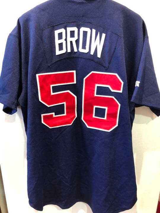 MLB BROW（ブロー）実使用ユニフォーム　ブレーブス