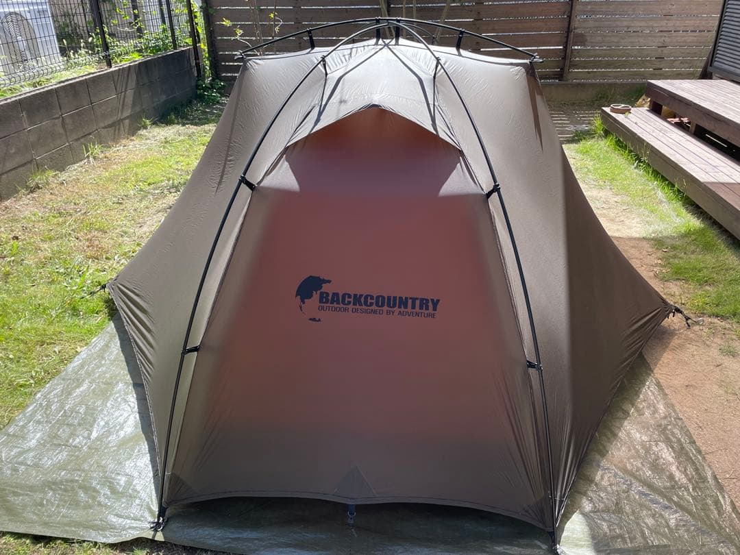 バックカントリー　ザナドゥ1.5P CHARCOAL BLACK XANADU